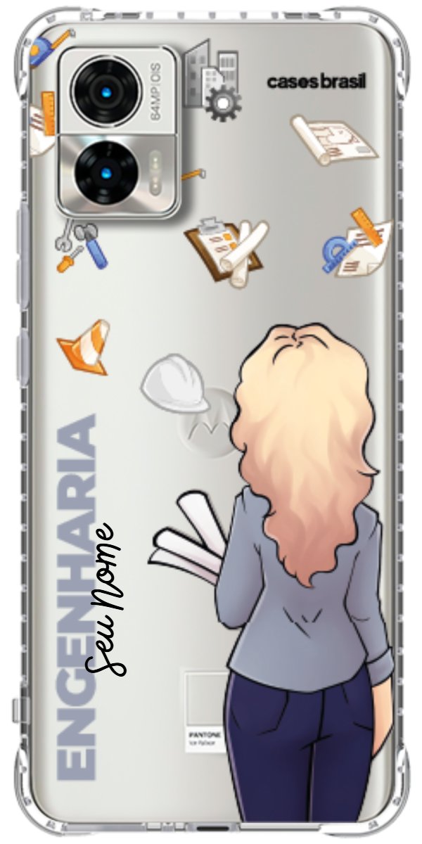 Capinha para Celular Engenharia - Boneca Profissão