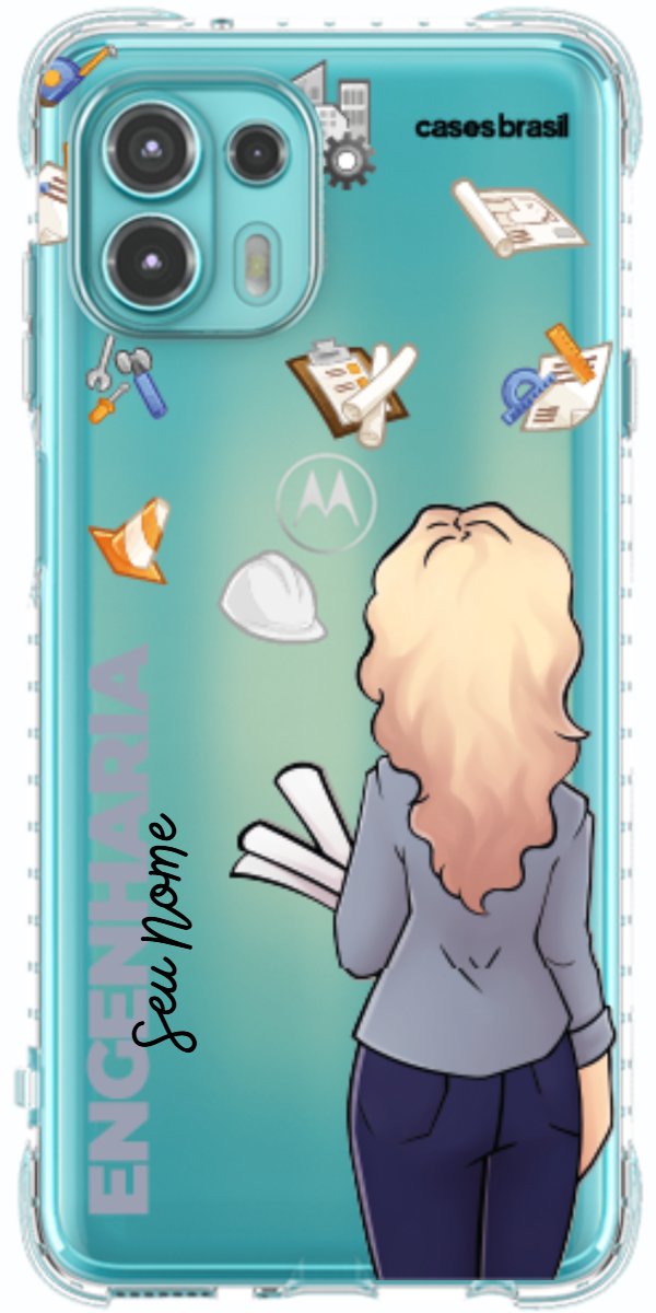 Capinha para Celular Engenharia - Boneca Profissão