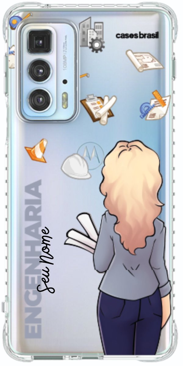 Capinha para Celular Engenharia - Boneca Profissão