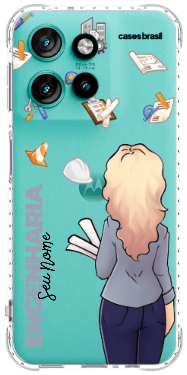 Capinha para Celular Engenharia - Boneca Profissão
