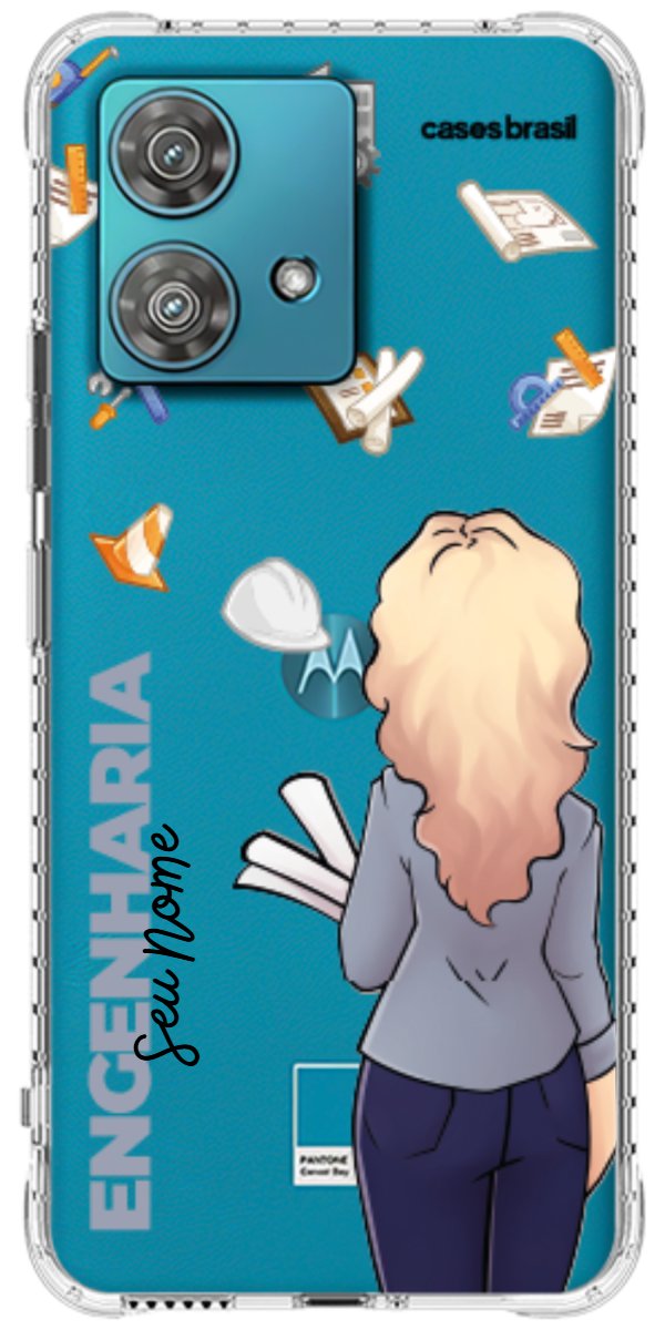 Capinha para Celular Engenharia - Boneca Profissão