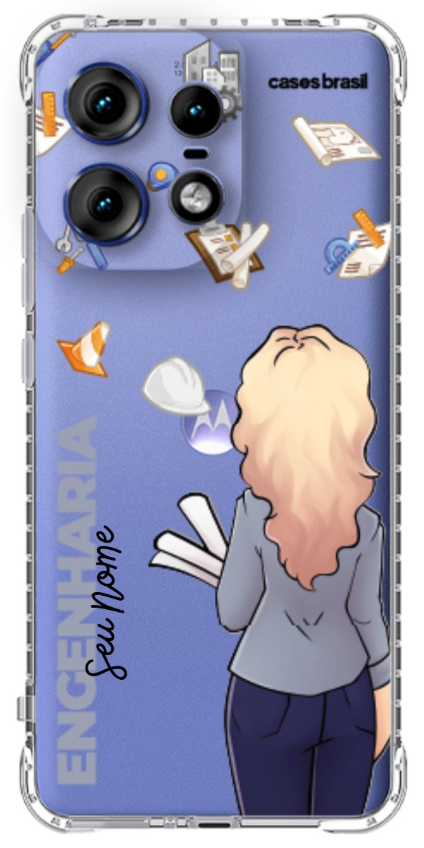 Capinha para Celular Engenharia - Boneca Profissão