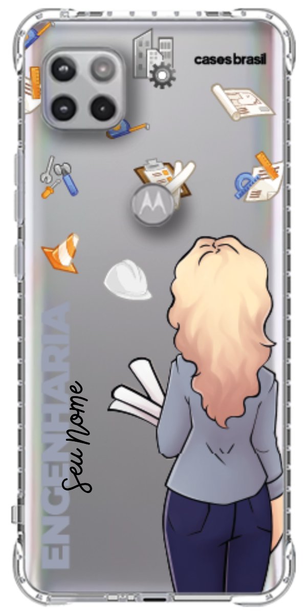 Capinha para Celular Engenharia - Boneca Profissão