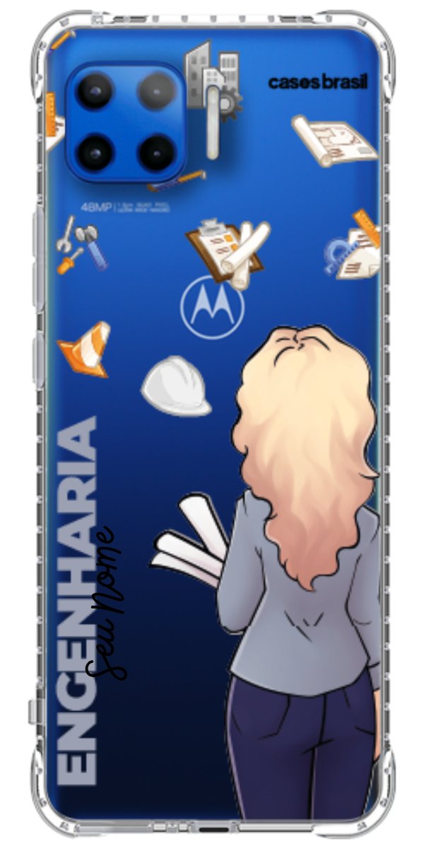 Capinha para Celular Engenharia - Boneca Profissão