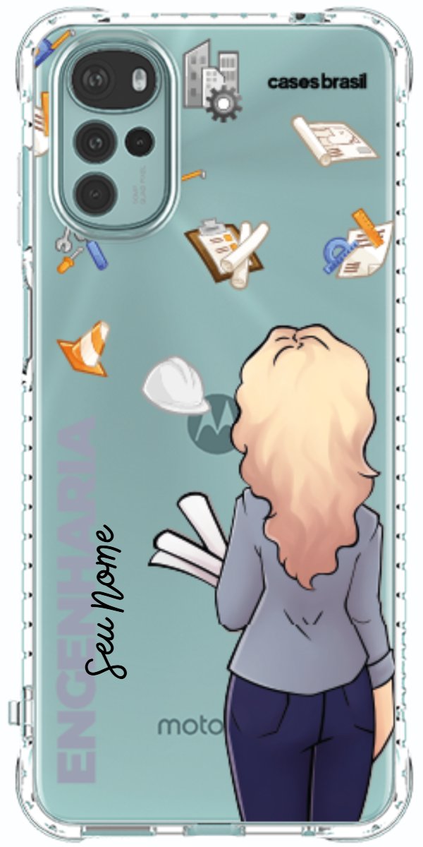 Capinha para Celular Engenharia - Boneca Profissão