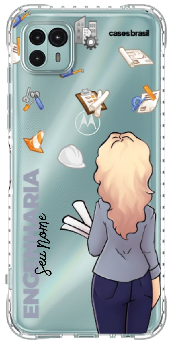 Capinha para Celular Engenharia - Boneca Profissão