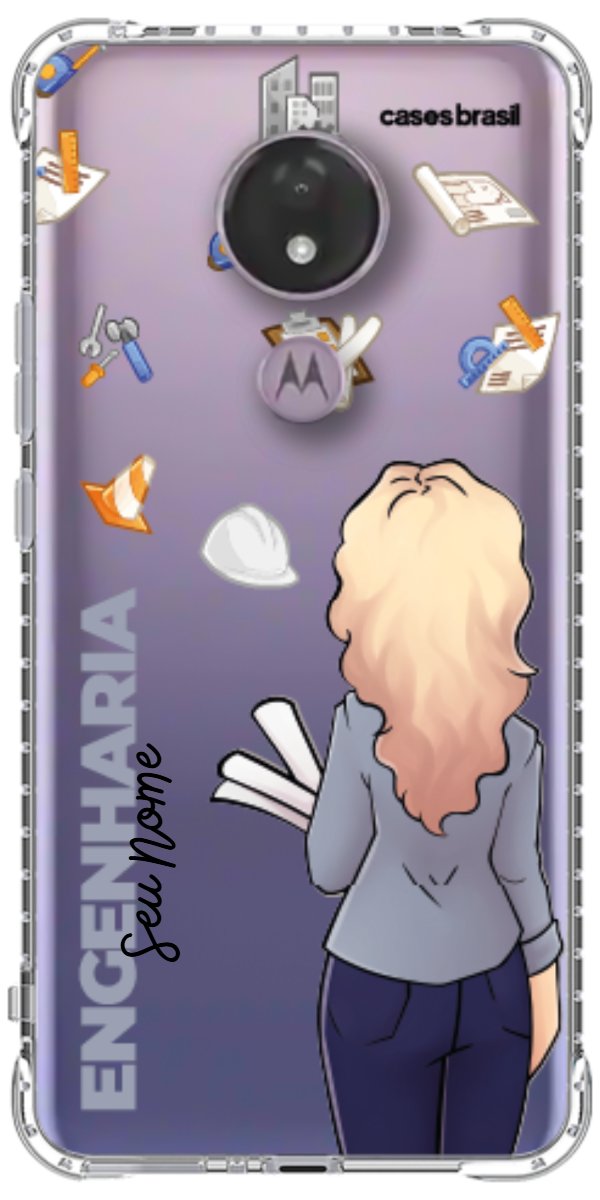 Capinha para Celular Engenharia - Boneca Profissão