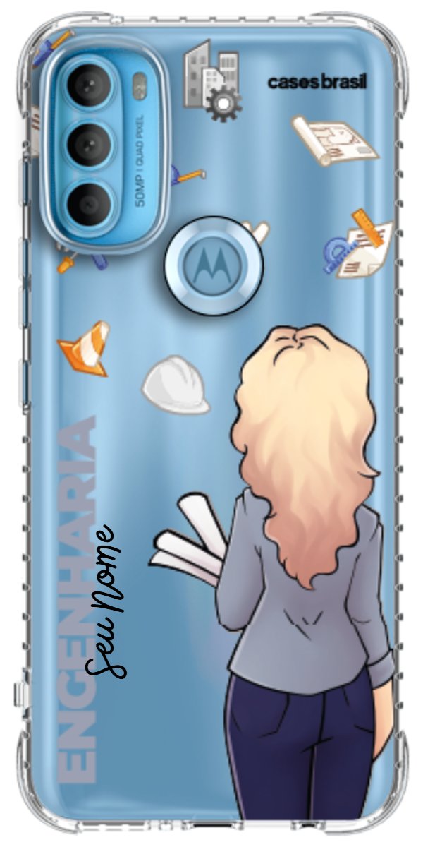 Capinha para Celular Engenharia - Boneca Profissão