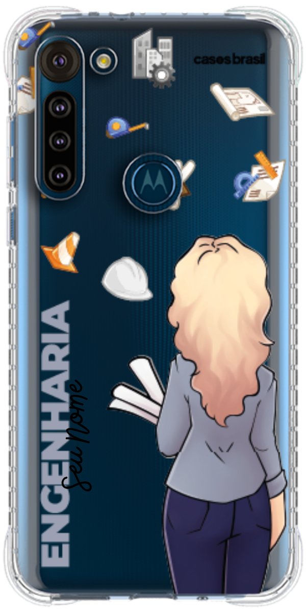 Capinha para Celular Engenharia - Boneca Profissão