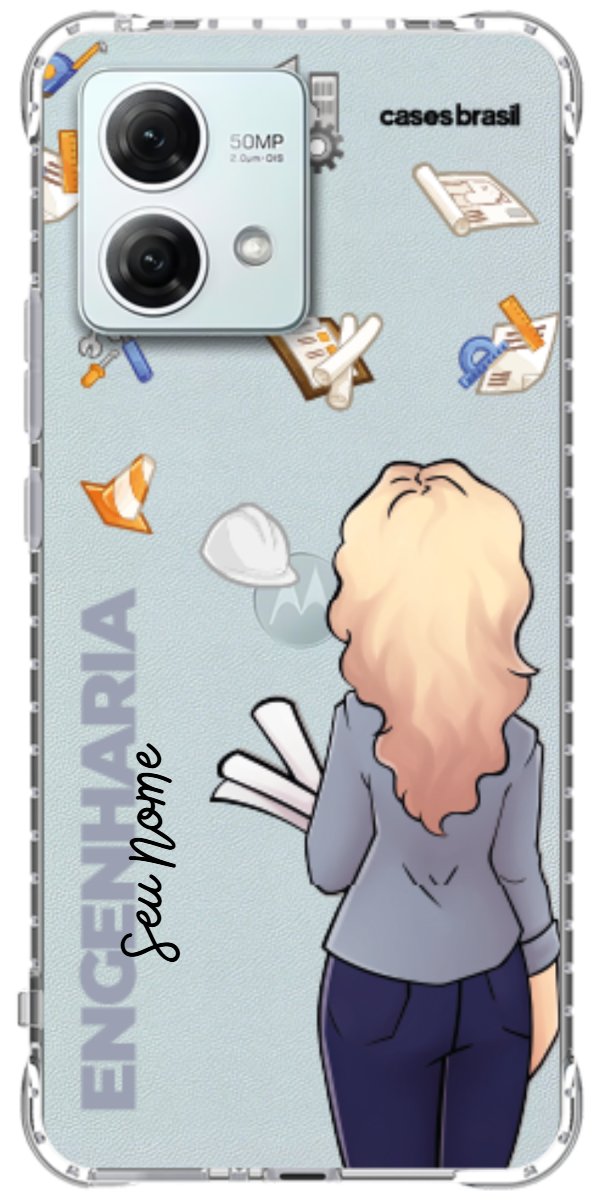 Capinha para Celular Engenharia - Boneca Profissão