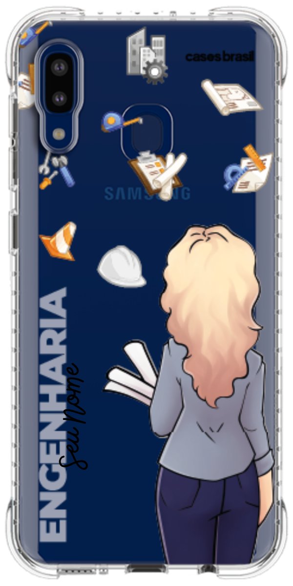 Capinha para Celular Engenharia - Boneca Profissão