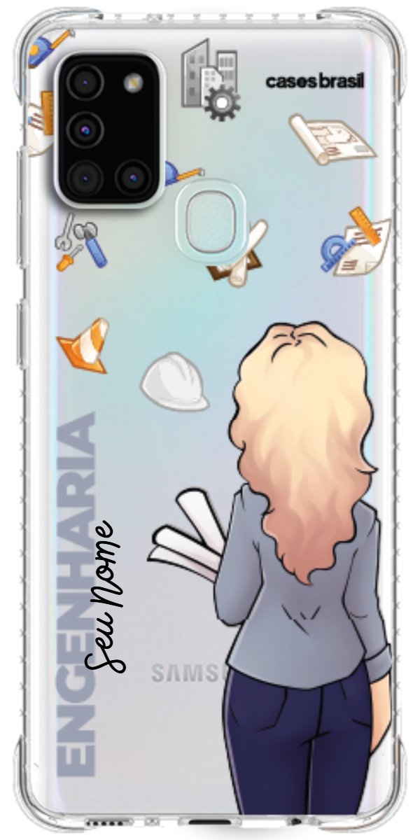 Capinha para Celular Engenharia - Boneca Profissão