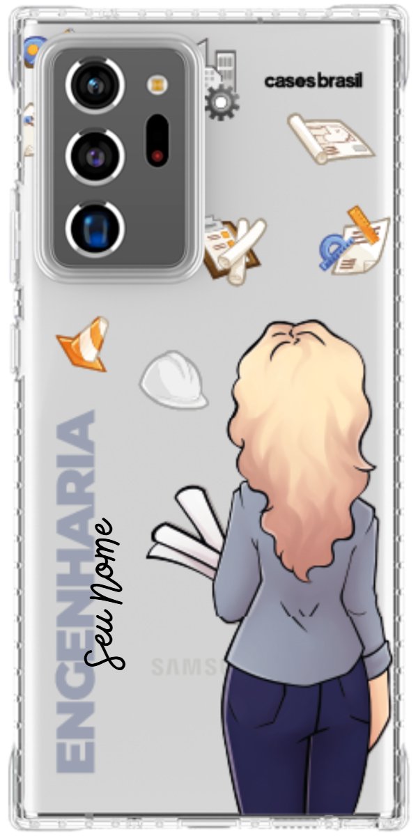 Capinha para Celular Engenharia - Boneca Profissão