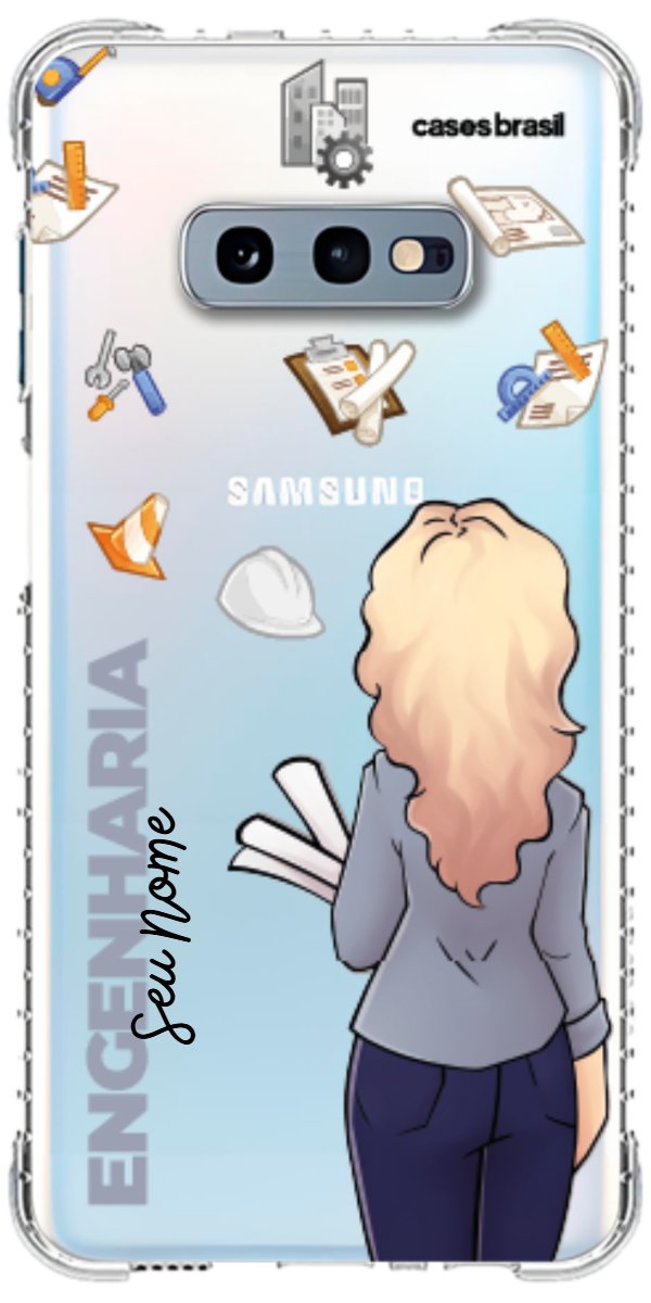 Capinha para Celular Engenharia - Boneca Profissão