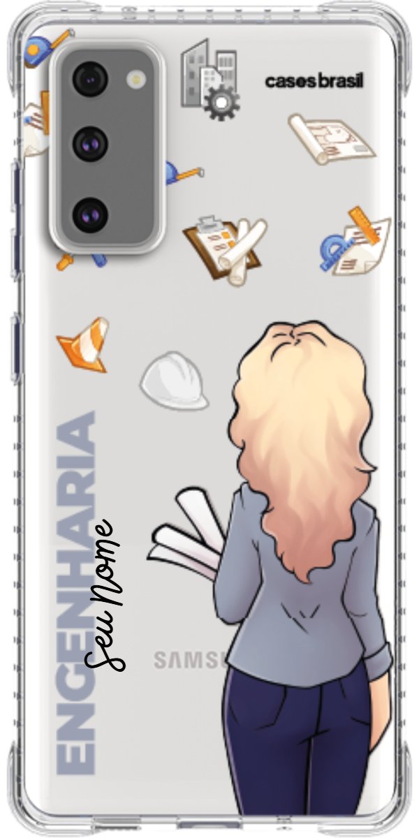 Capinha para Celular Engenharia - Boneca Profissão