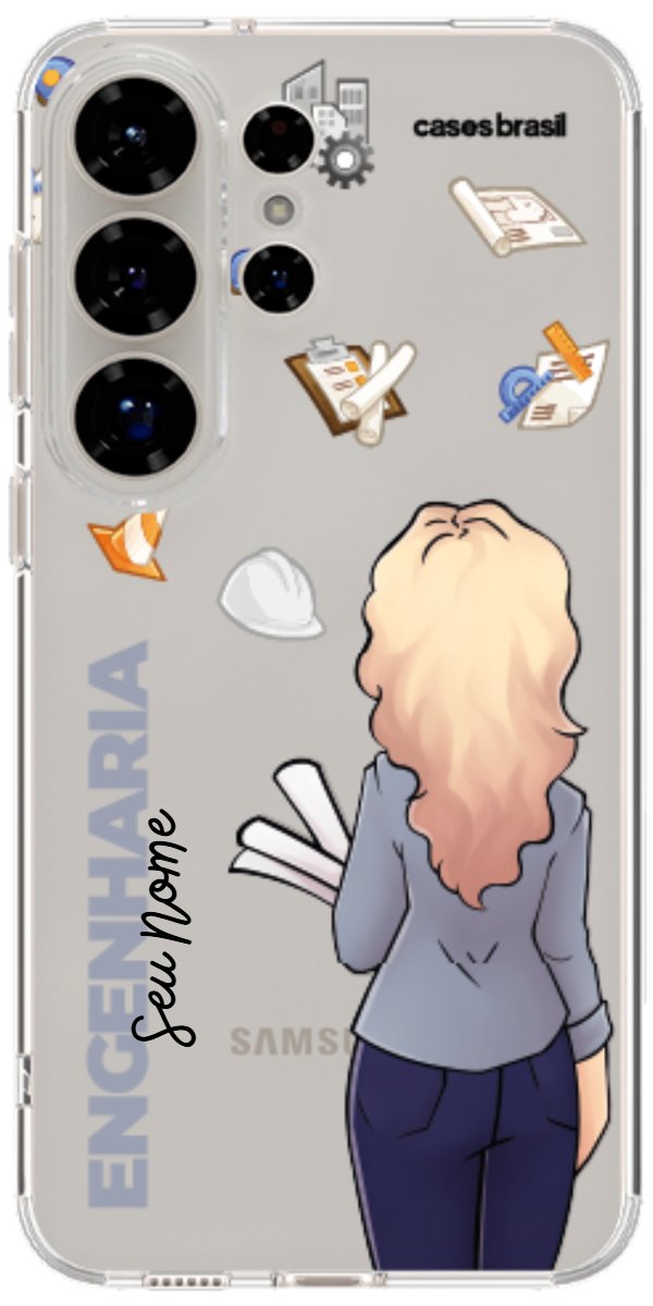 Capinha para Celular Engenharia - Boneca Profissão