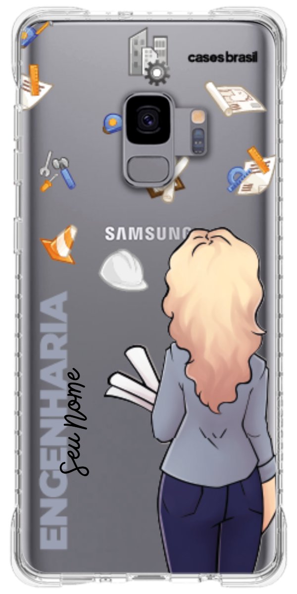 Capinha para Celular Engenharia - Boneca Profissão