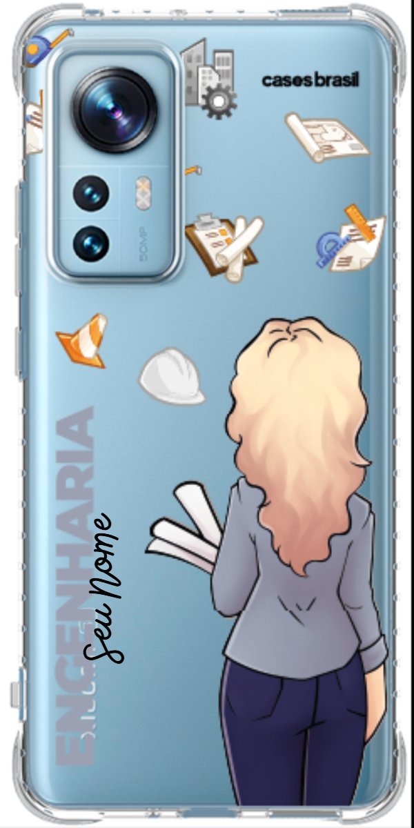 Capinha para Celular Engenharia - Boneca Profissão