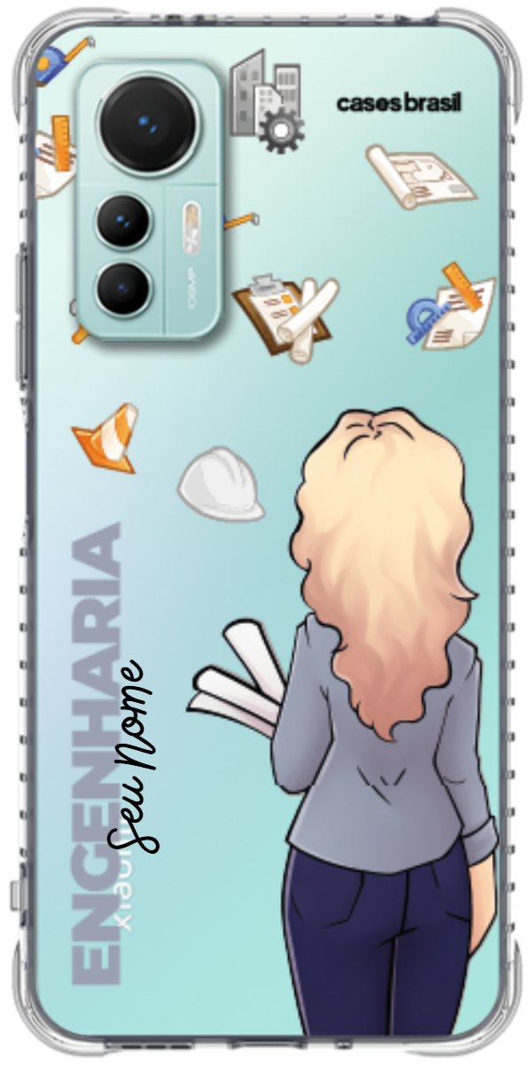 Capinha para Celular Engenharia - Boneca Profissão