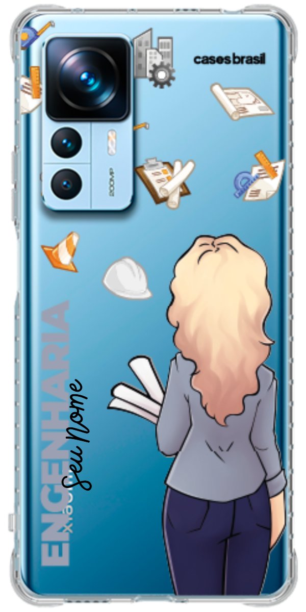 Capinha para Celular Engenharia - Boneca Profissão