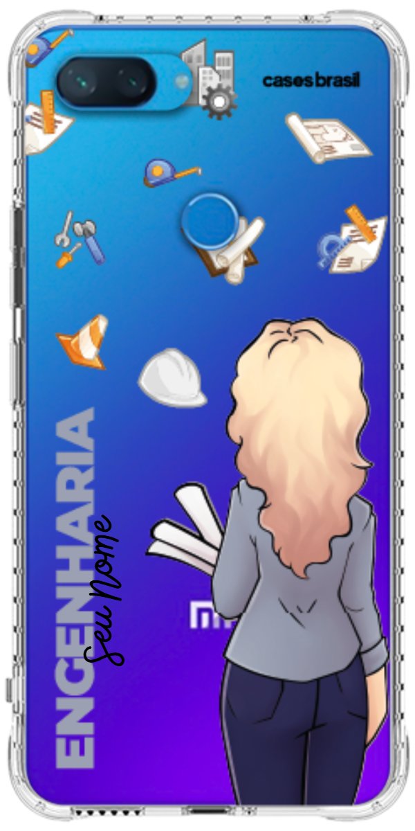 Capinha para Celular Engenharia - Boneca Profissão