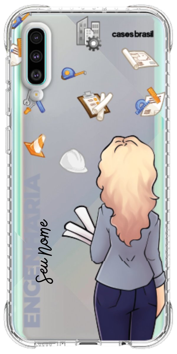 Capinha para Celular Engenharia - Boneca Profissão