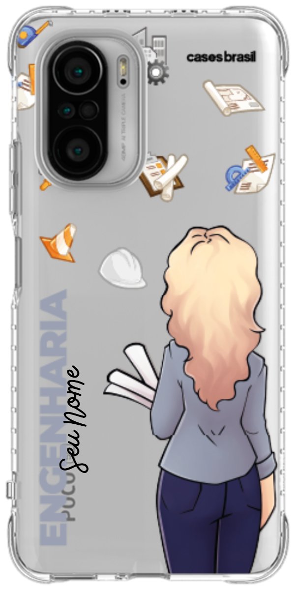 Capinha para Celular Engenharia - Boneca Profissão