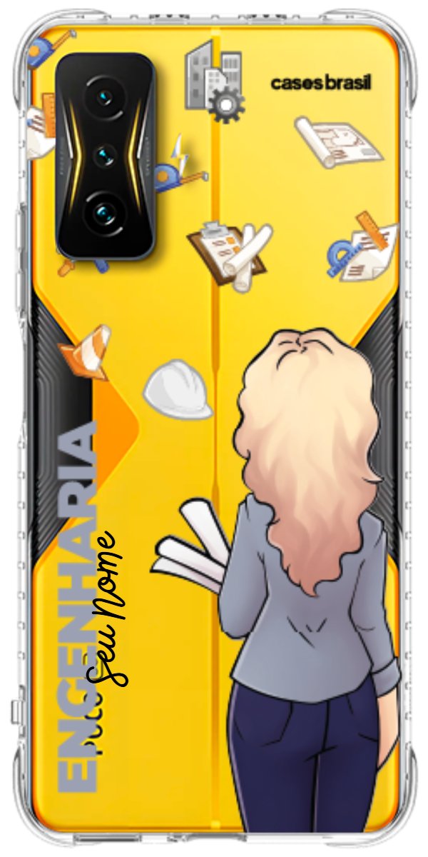 Capinha para Celular Engenharia - Boneca Profissão