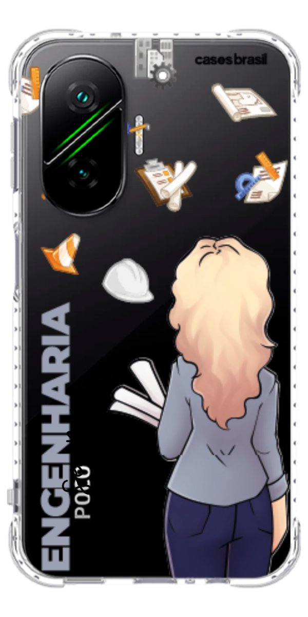 Capinha para Celular Engenharia - Boneca Profissão