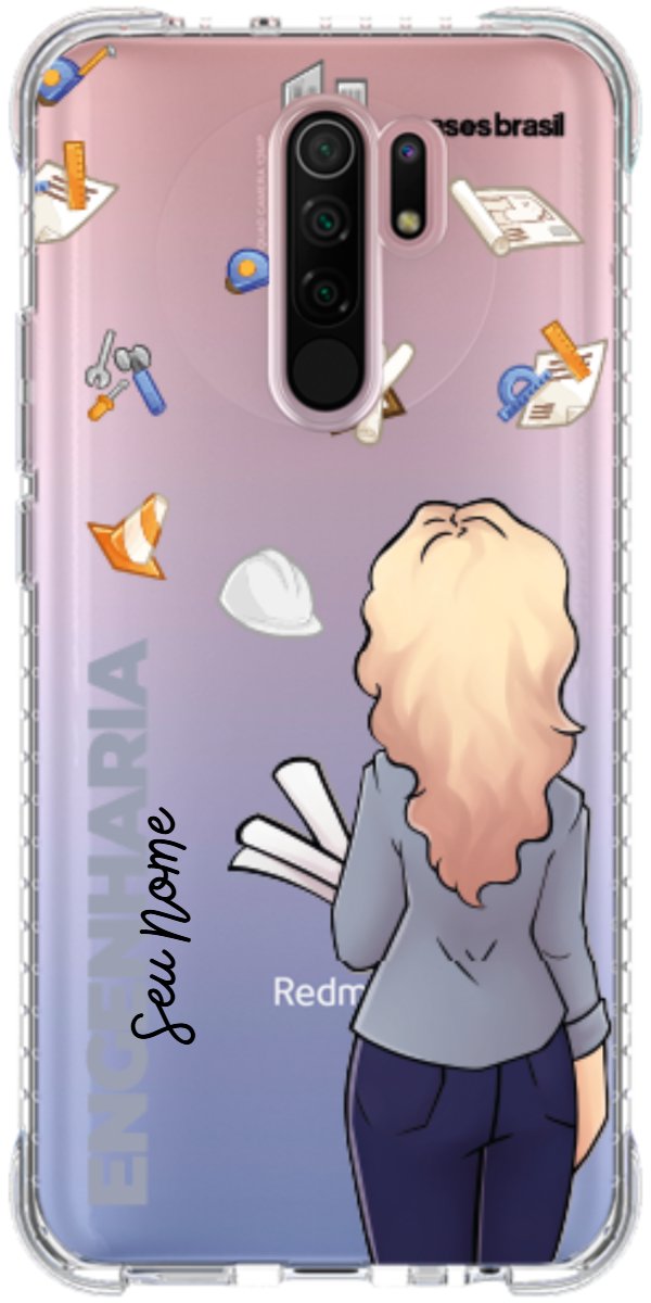 Capinha para Celular Engenharia - Boneca Profissão