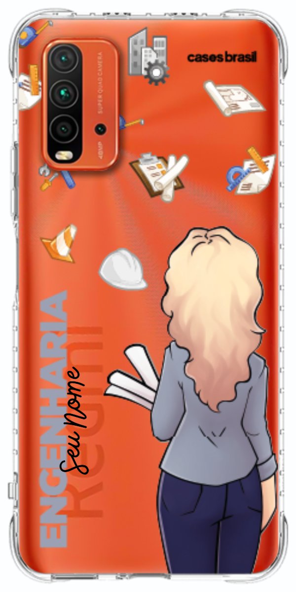 Capinha para Celular Engenharia - Boneca Profissão