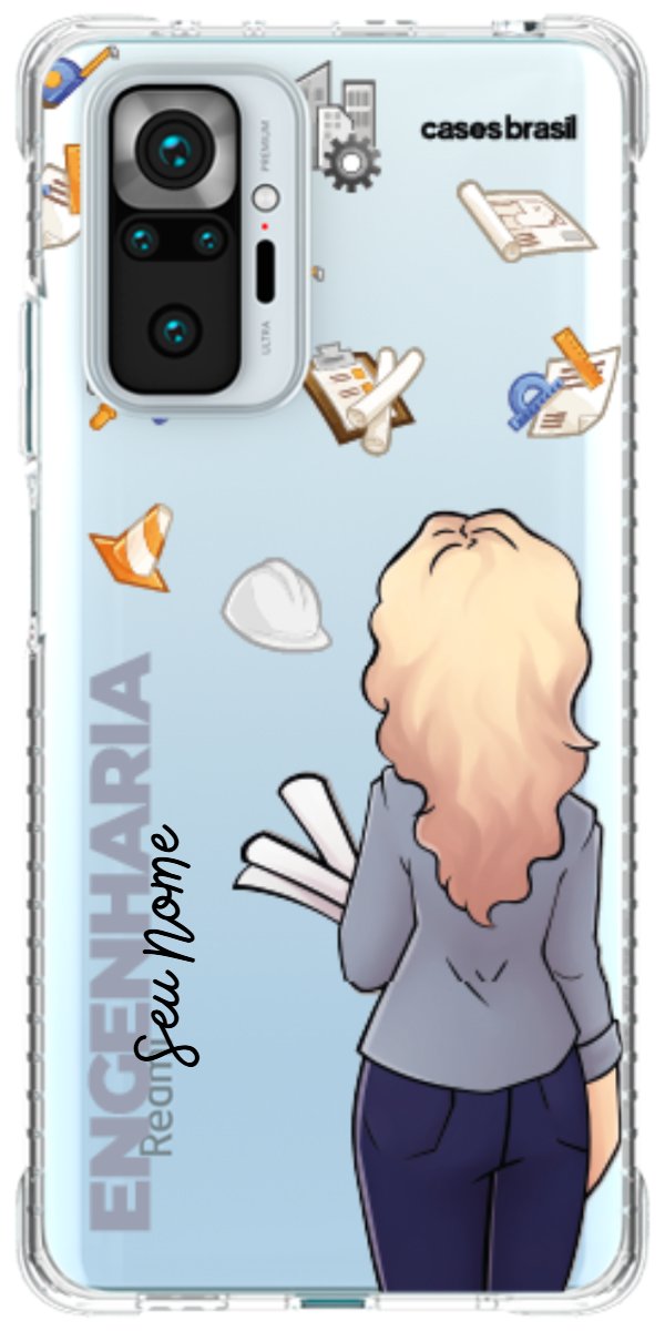 Capinha para Celular Engenharia - Boneca Profissão