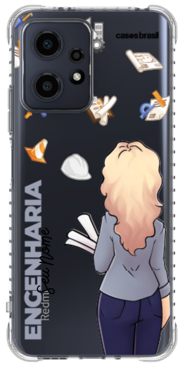Capinha para Celular Engenharia - Boneca Profissão