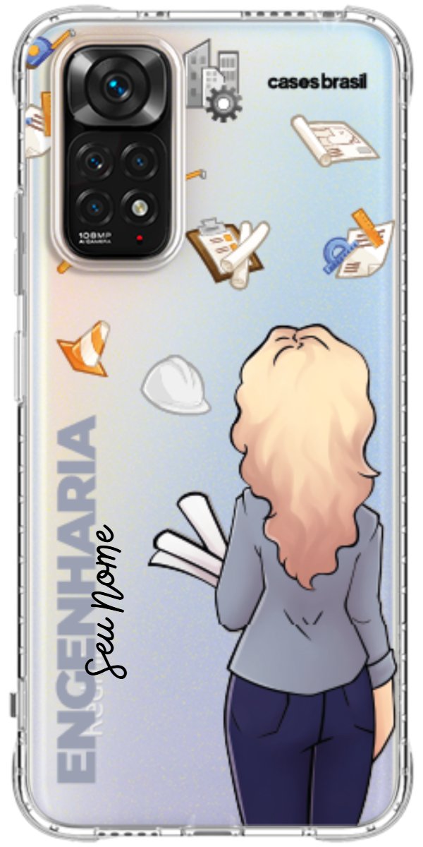 Capinha para Celular Engenharia - Boneca Profissão