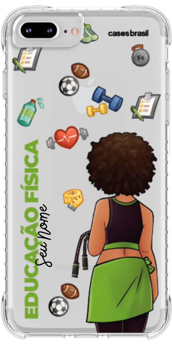 Capinha para celular Educação Física - Boneca Profissão