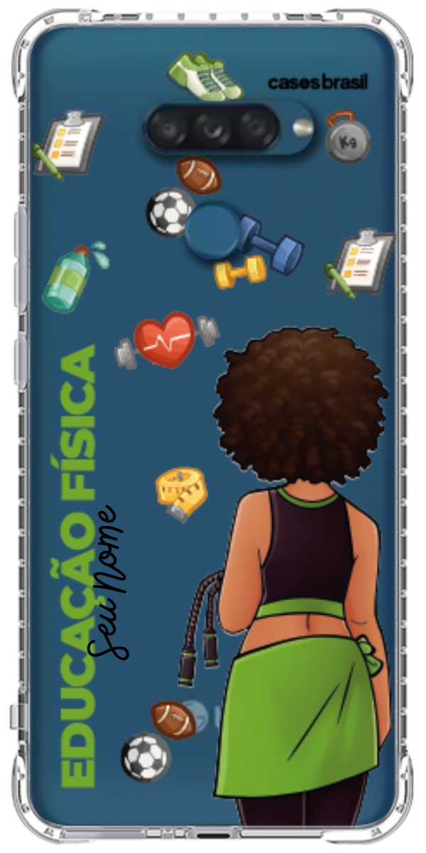 Capinha para celular Educação Física - Boneca Profissão