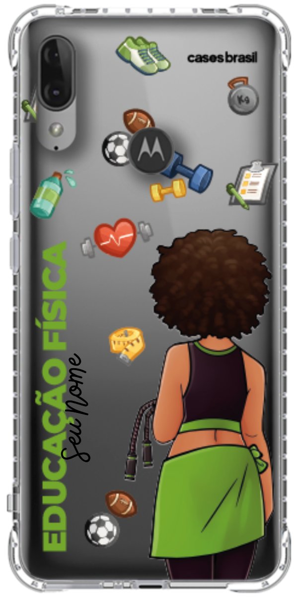 Capinha para celular Educação Física - Boneca Profissão