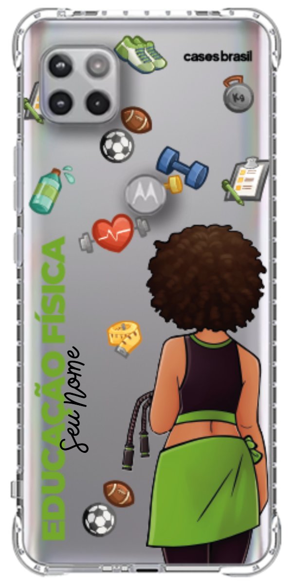 Capinha para celular Educação Física - Boneca Profissão