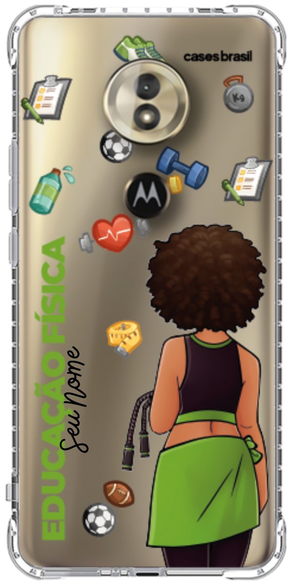 Capinha para celular Educação Física - Boneca Profissão