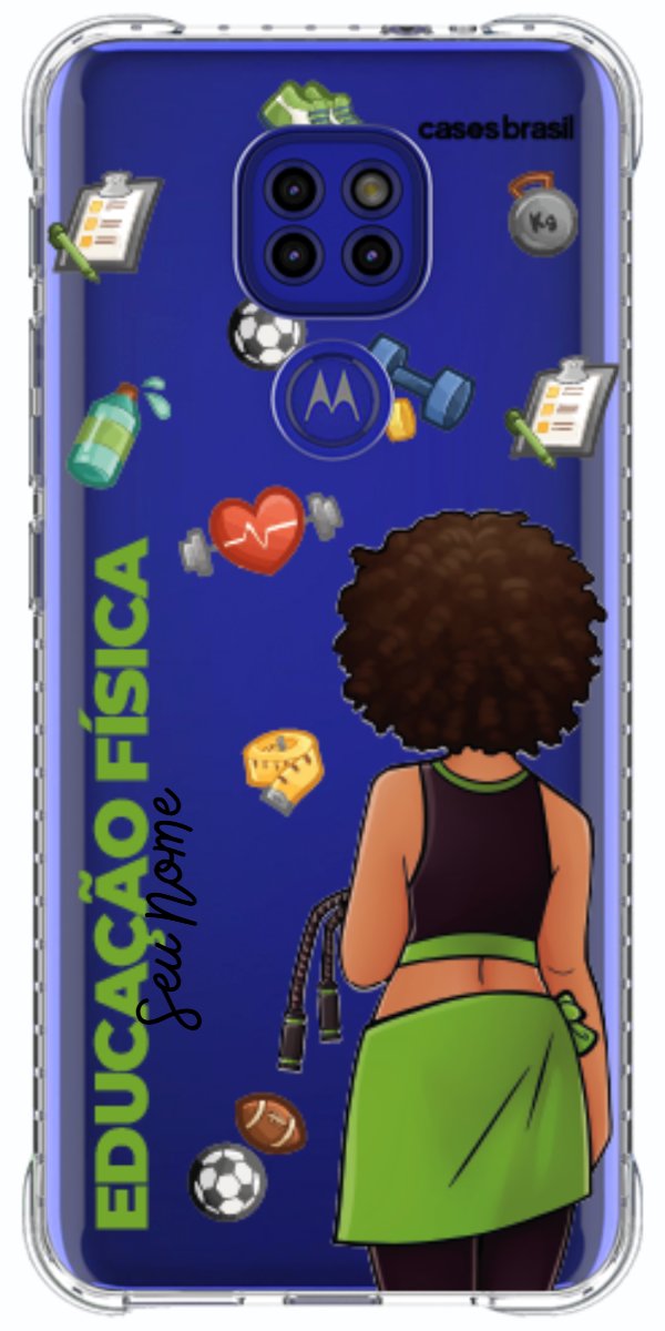 Capinha para celular Educação Física - Boneca Profissão