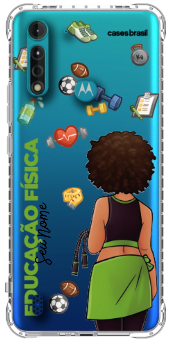 Capinha para celular Educação Física - Boneca Profissão