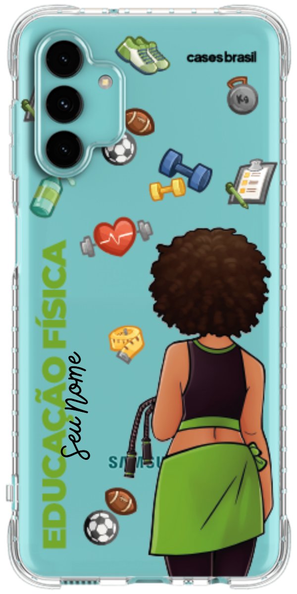 Capinha para celular Educação Física - Boneca Profissão