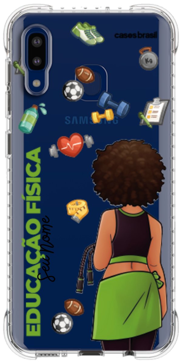 Capinha para celular Educação Física - Boneca Profissão
