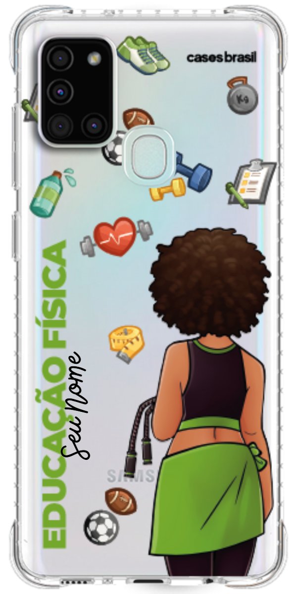 Capinha para celular Educação Física - Boneca Profissão