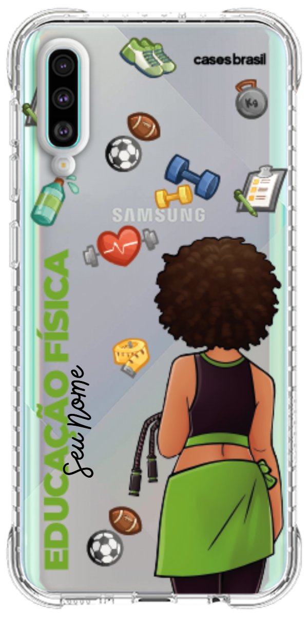 Capinha para celular Educação Física - Boneca Profissão