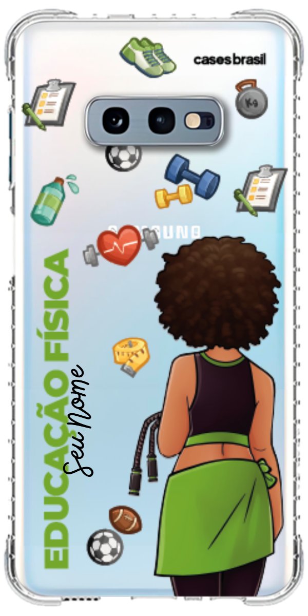 Capinha para celular Educação Física - Boneca Profissão