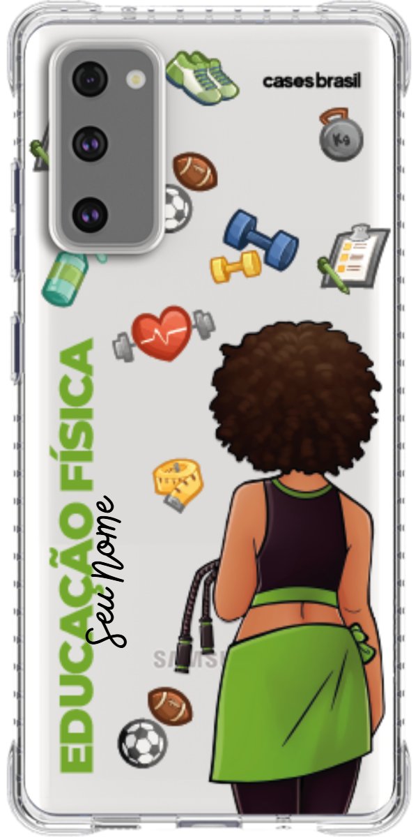 Capinha para celular Educação Física - Boneca Profissão