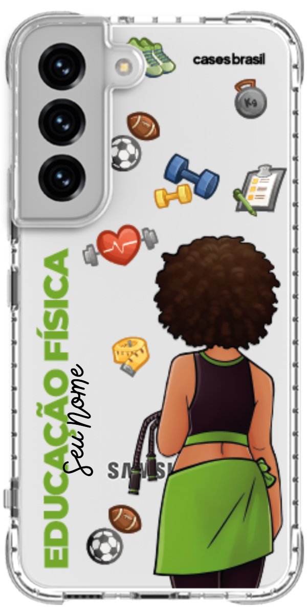 Capinha para celular Educação Física - Boneca Profissão