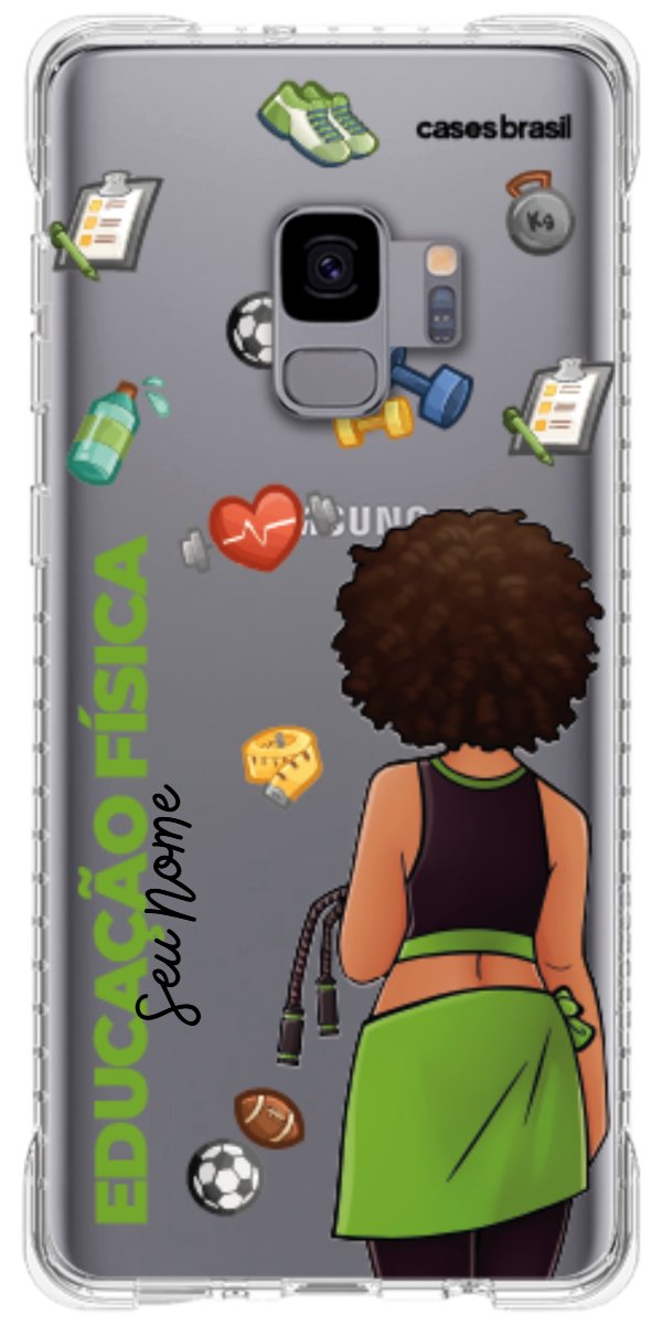 Capinha para celular Educação Física - Boneca Profissão