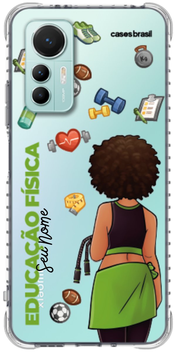 Capinha para celular Educação Física - Boneca Profissão